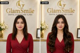 Before & After Haie Extension