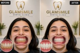 Before & After Teeth Scaling In Pakistan