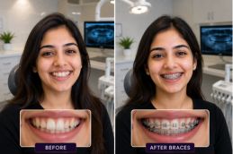 Result of Dental Braces Before And After In islamabad